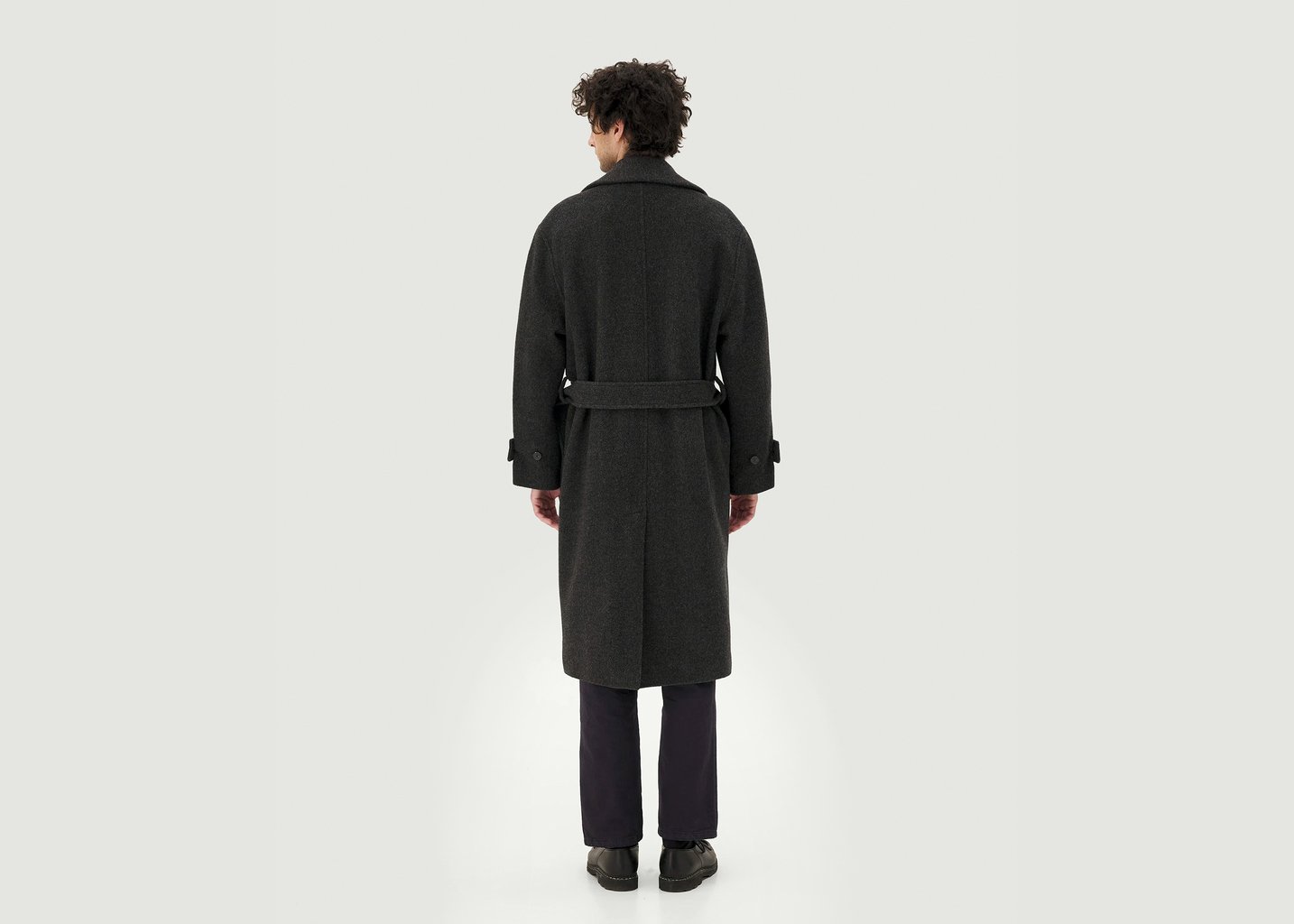 L'exception Manteau Verlaine Anthracite Noyoco