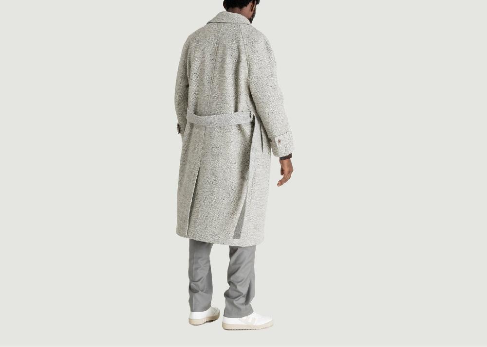 L'exception Manteau Verlaine Gris Léger Noyoco