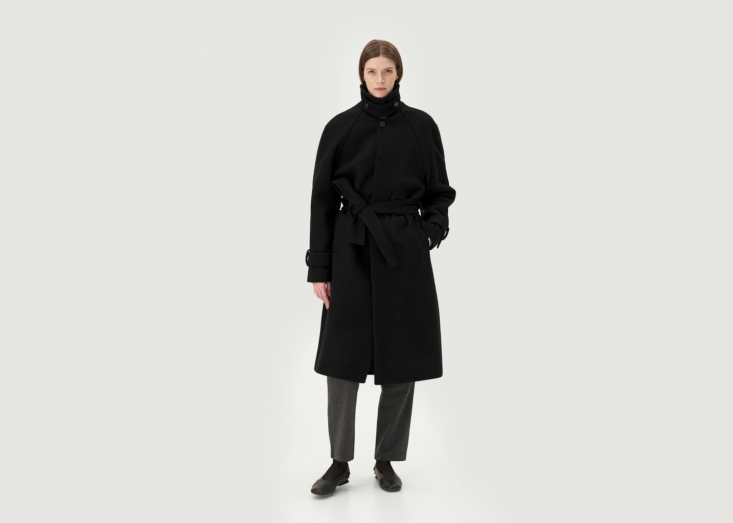 L'exception Manteau Verlaine Noir Noyoco