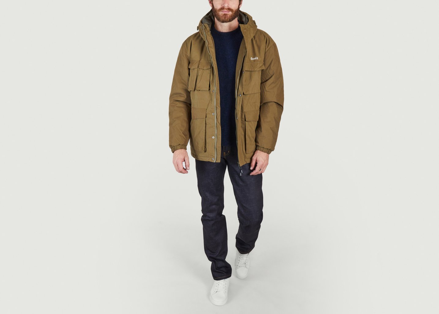 L'exception Manteau Wander Khaki Forét Studio