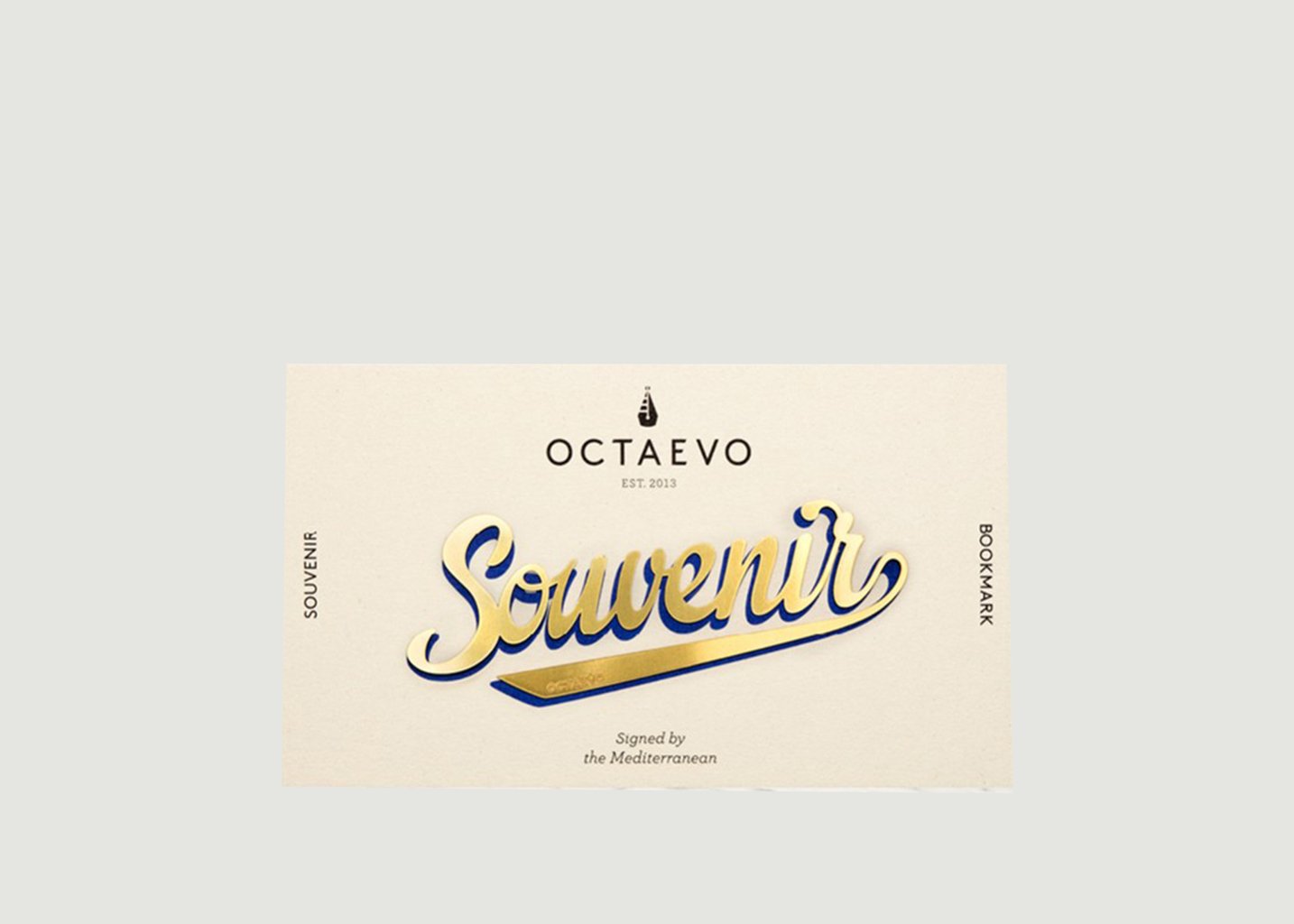 l'exception Marque Page Souvenir Or Octaevo
