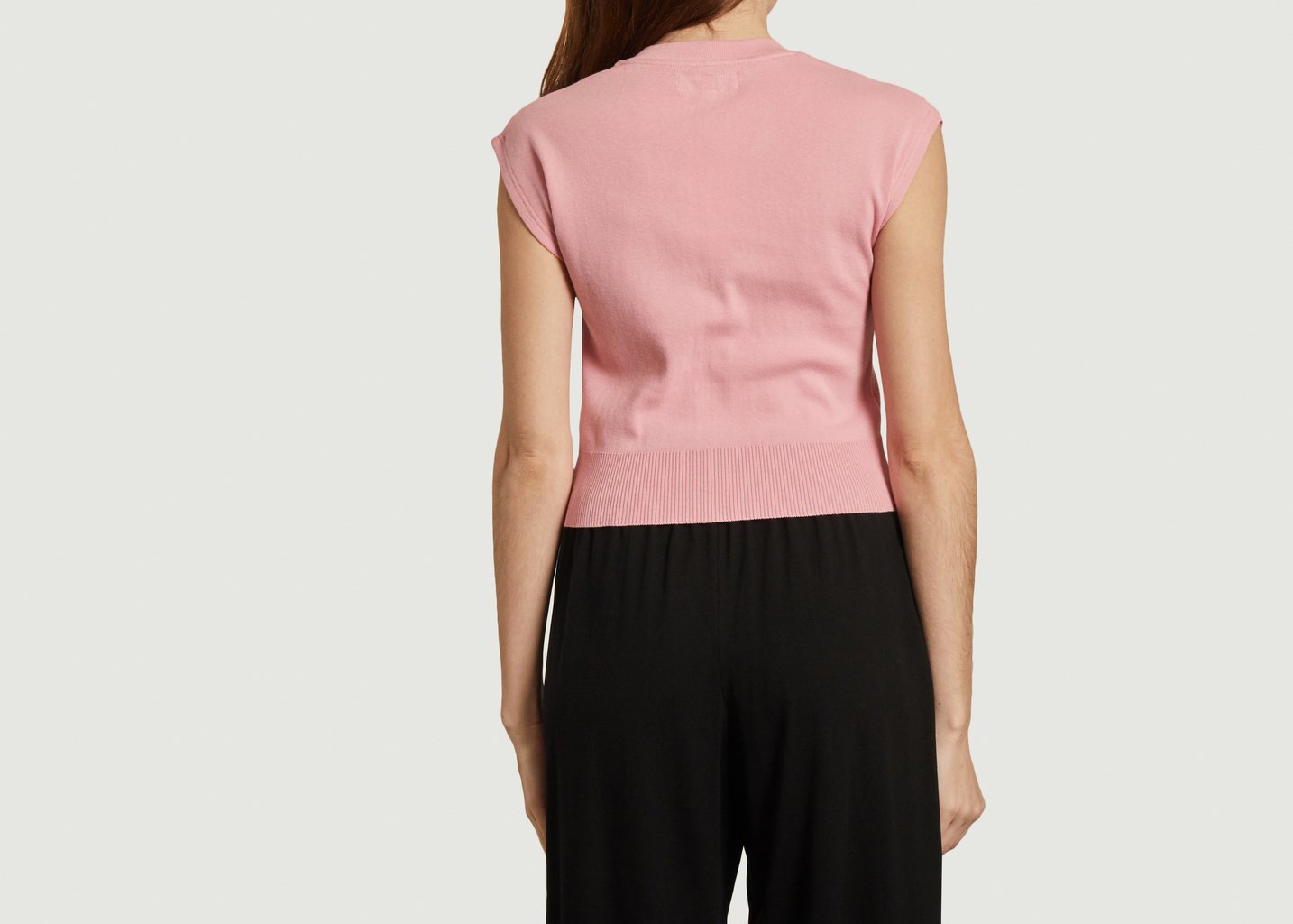 L'exception Mini Cardigan Jokari Rose Pâle Agnès B