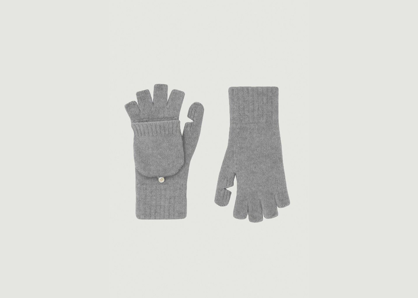 l'exception Mitaines Vantar Gris Linnea Lund