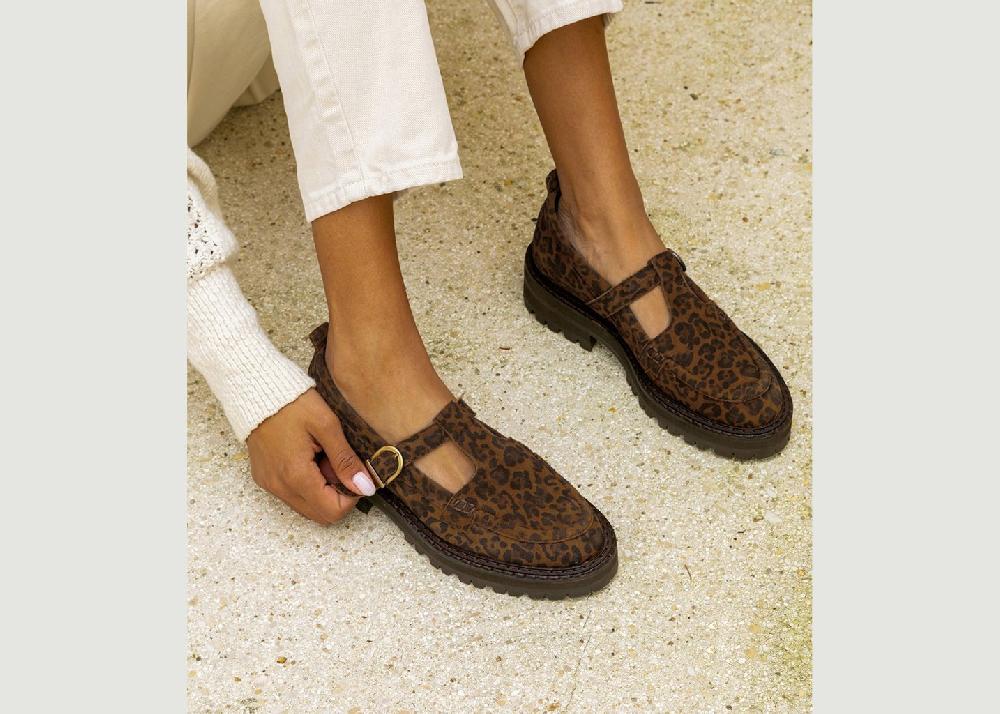 L'exception Mocassin Anita Marron Maison Toufet