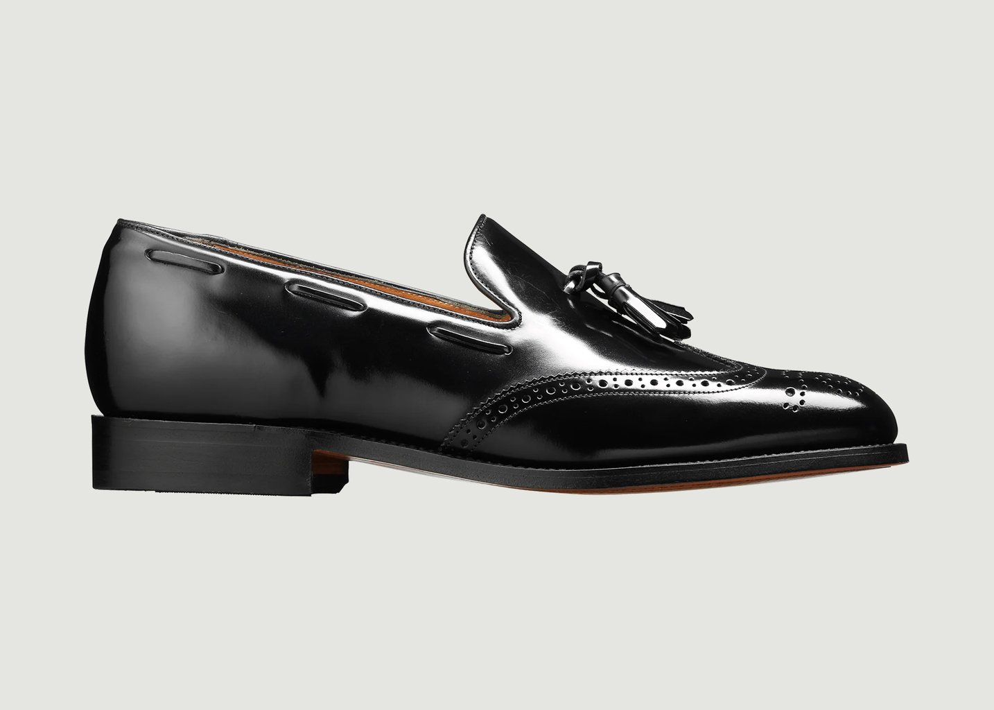 l'exception Mocassin Clive Noir Barker Shoes