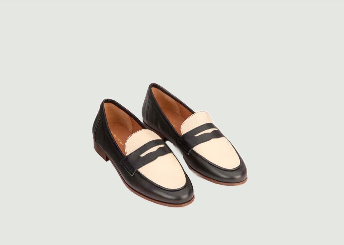 L'exception Mocassin Hanna Noir Maison Toufet