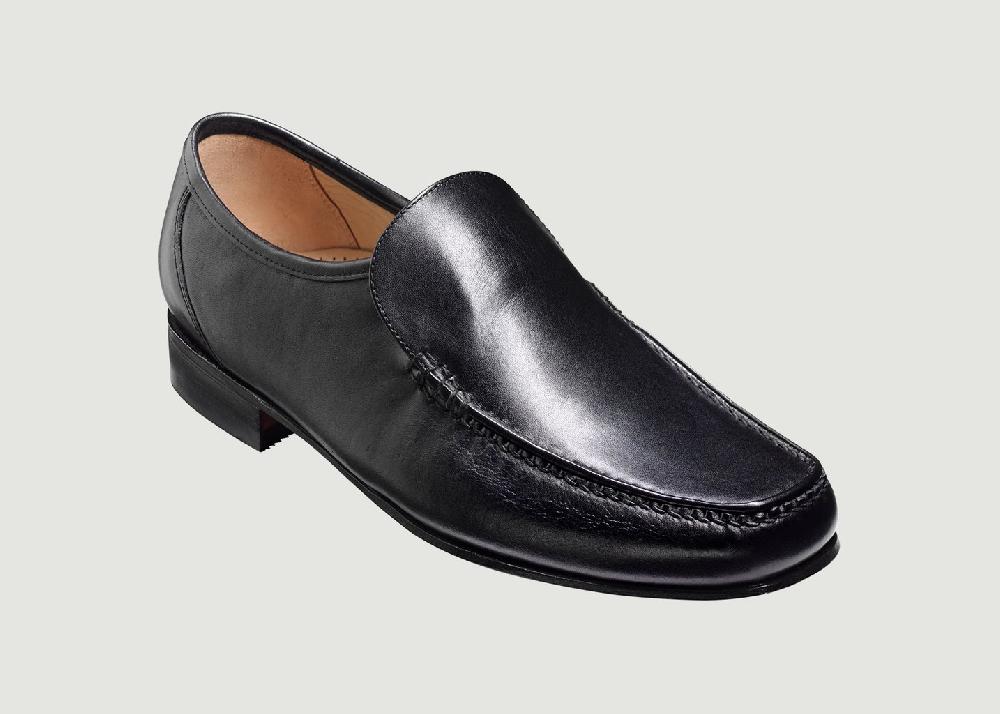 L'exception Mocassin Javron Noir Barker Shoes