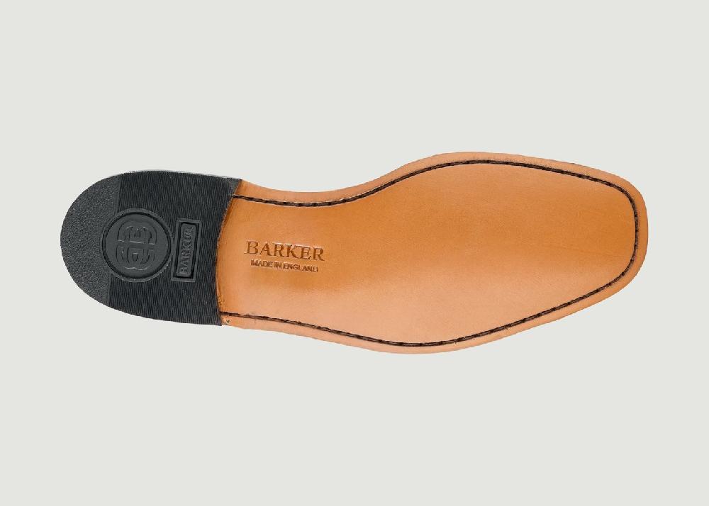 L'exception Mocassin Javron Noir Barker Shoes