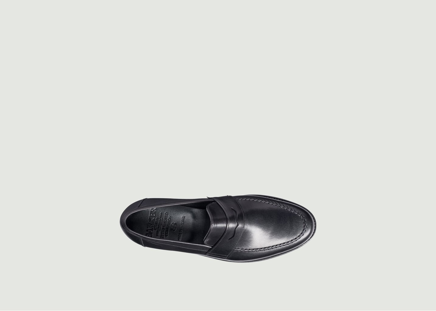 L'exception Mocassin Jevington Noir Barker Shoes