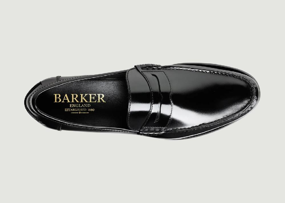 L'exception Mocassin Newington Noir Barker Shoes