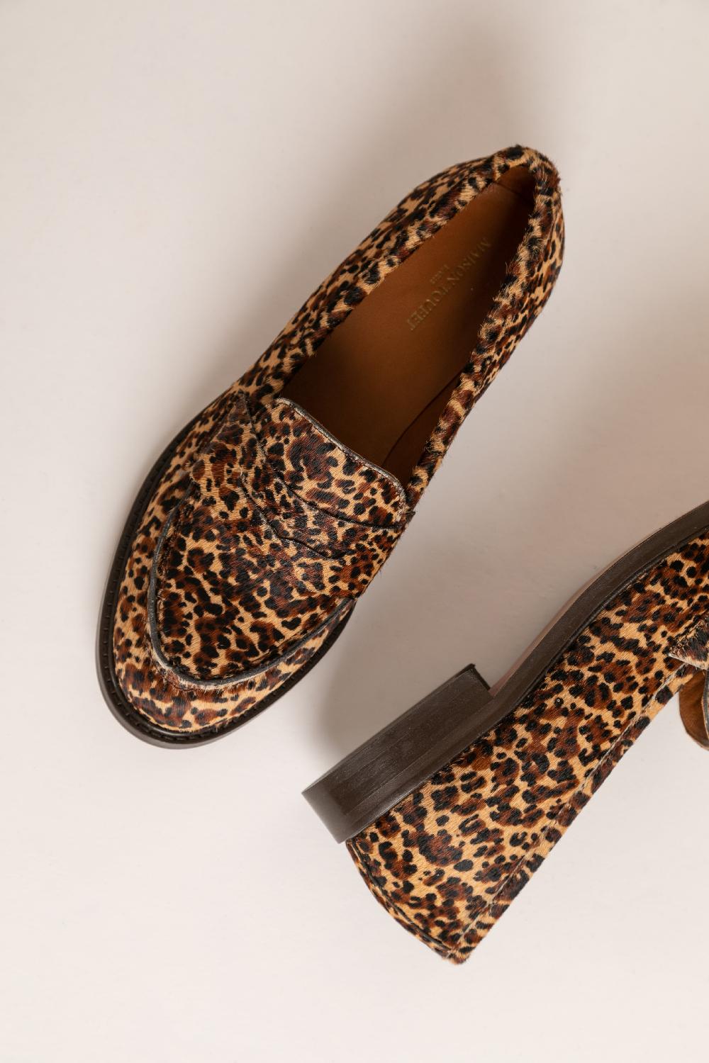 L'exception Mocassin Rosalie Imprimé Maison Toufet