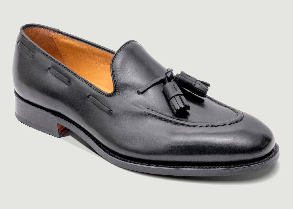 l'exception Mocassin Severn Noir Barker Shoes