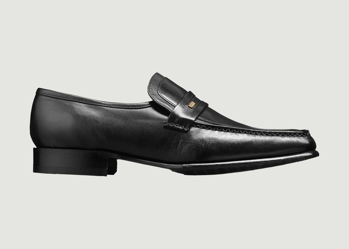 l'exception Mocassin Wesley Noir Barker Shoes