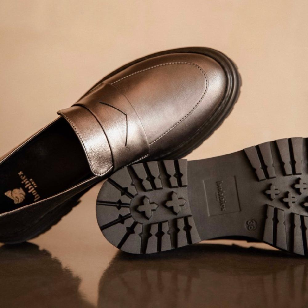 L'exception Mocassins Amalia Argent Bobbies Paris