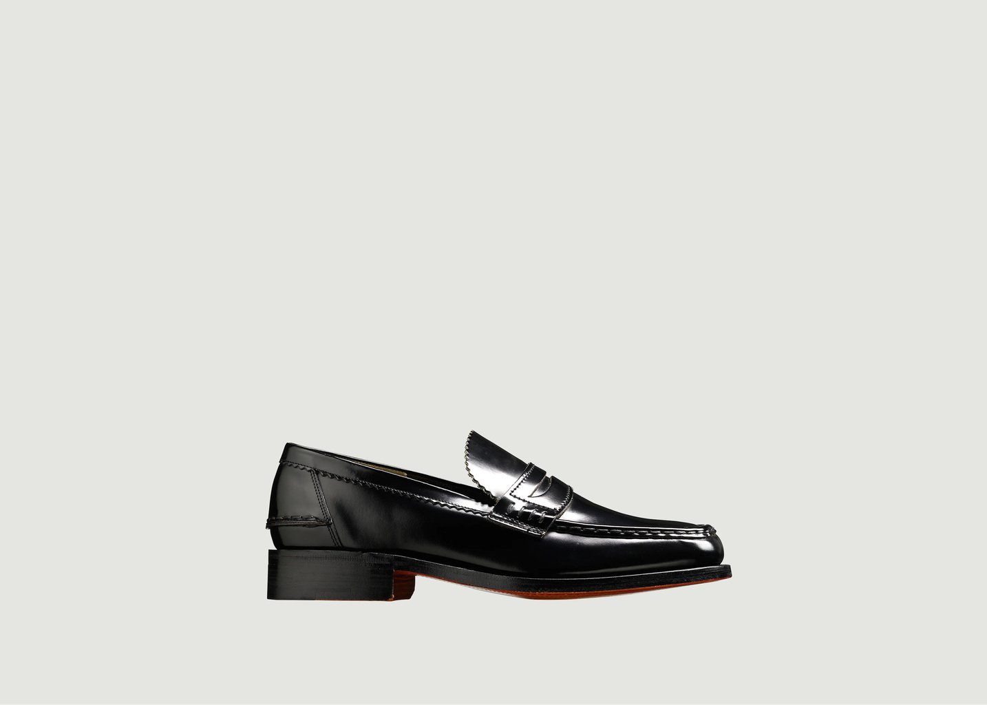 L'exception Mocassins Caruso Noir Barker Shoes