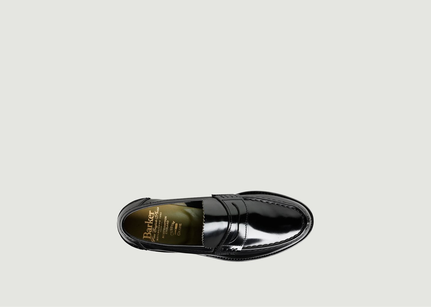 L'exception Mocassins Caruso Noir Barker Shoes