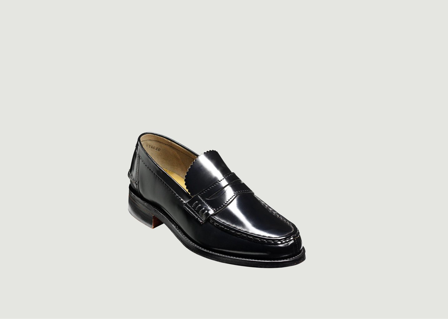 l'exception Mocassins Caruso Noir Barker Shoes