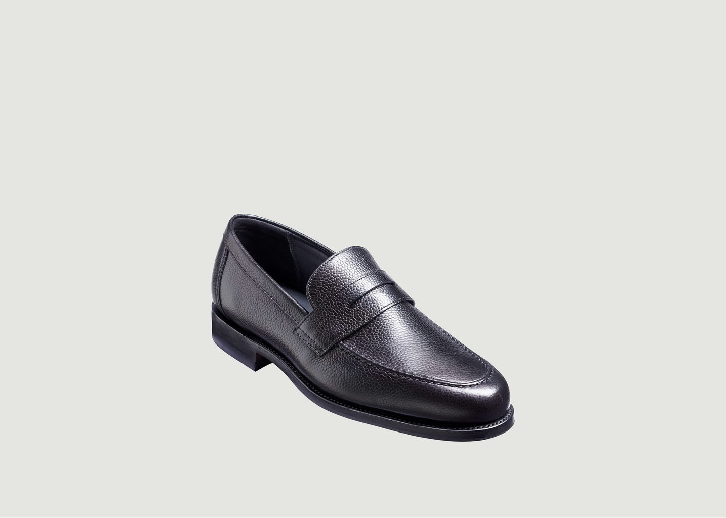 l'exception Mocassins Jevington Noir Barker Shoes
