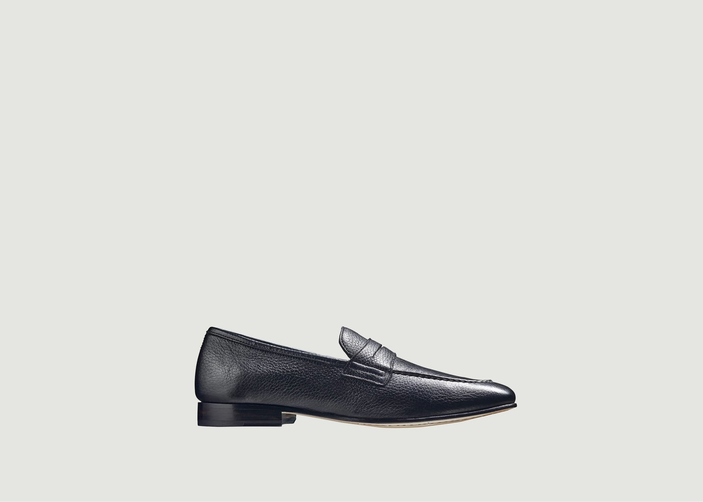 L'exception Mocassins Ledley Noir Barker Shoes
