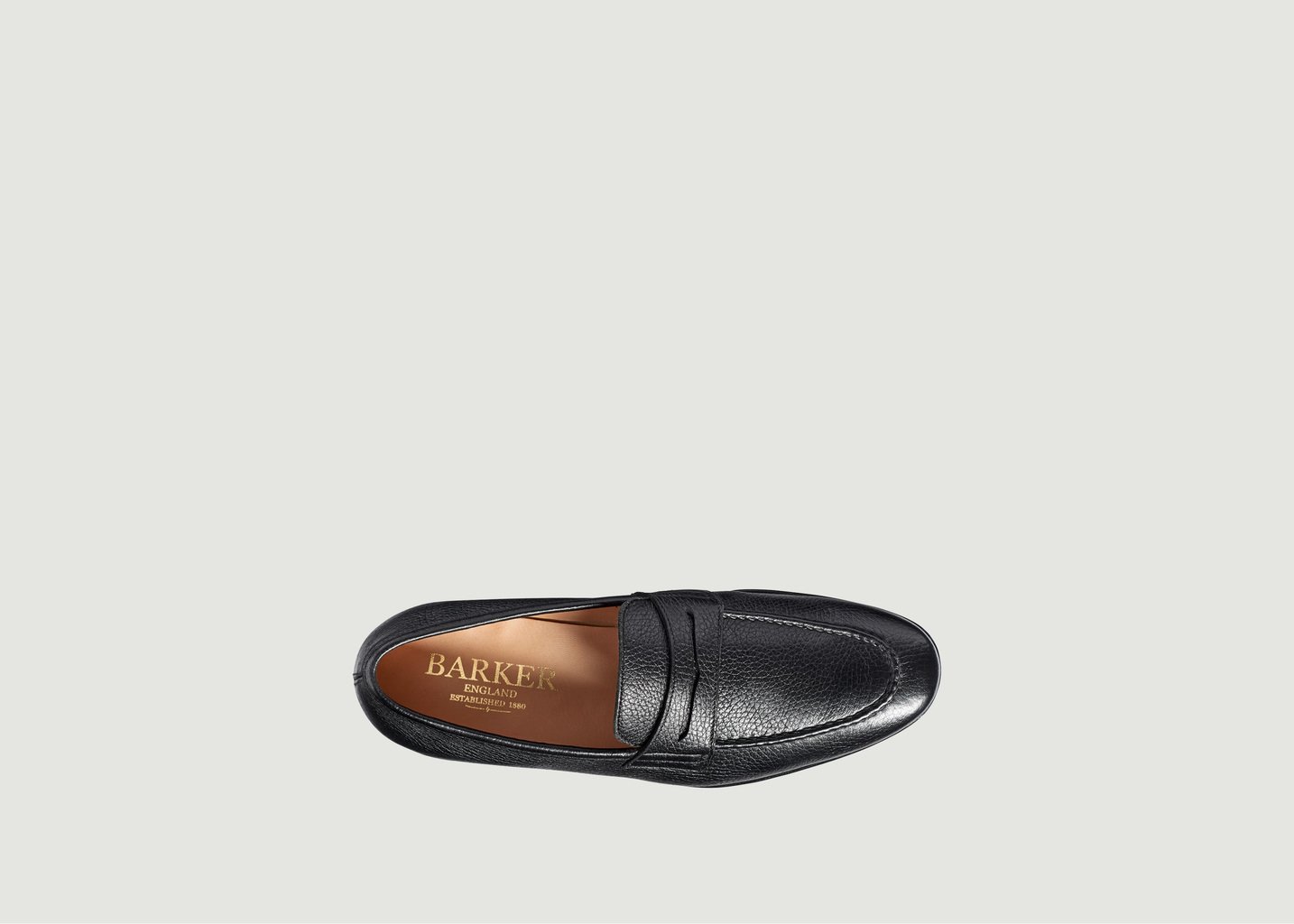 L'exception Mocassins Ledley Noir Barker Shoes