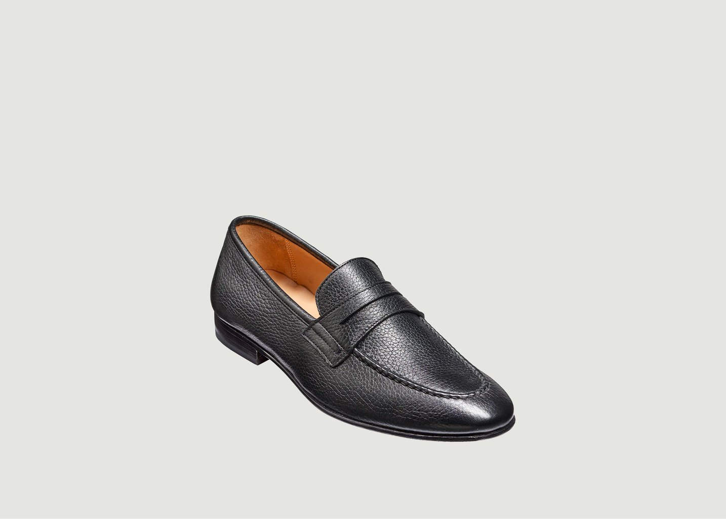 l'exception Mocassins Ledley Noir Barker Shoes