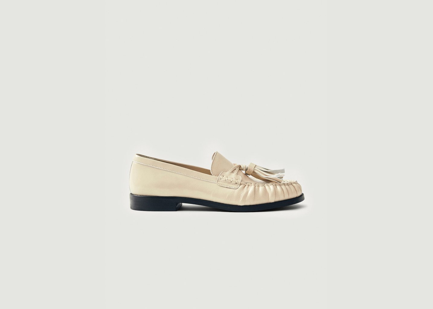 l'exception Mocassins Marietta Onix Crème Alohas