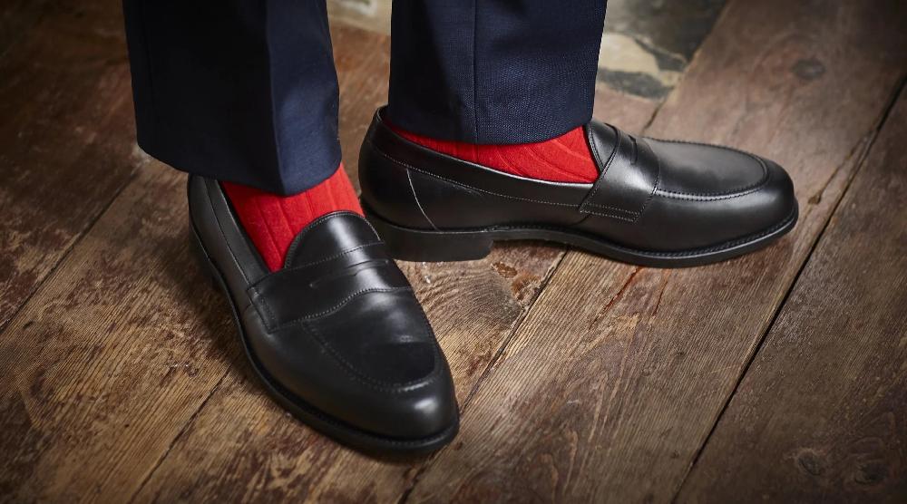 L'exception Mocassins Portsmouth Noir Barker Shoes