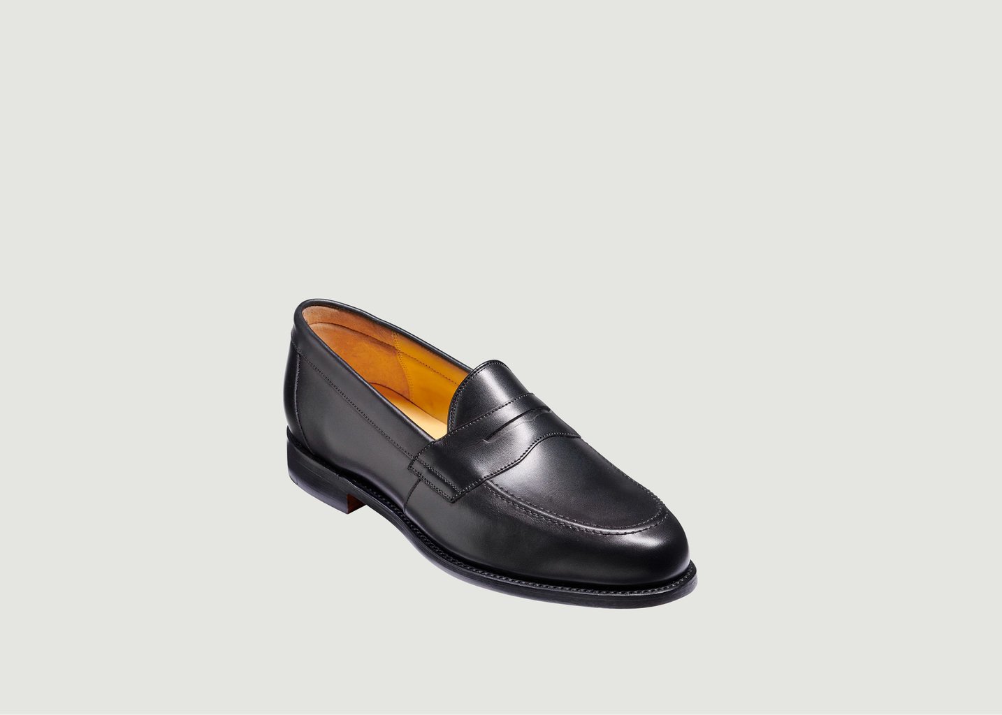 l'exception Mocassins Portsmouth Noir Barker Shoes