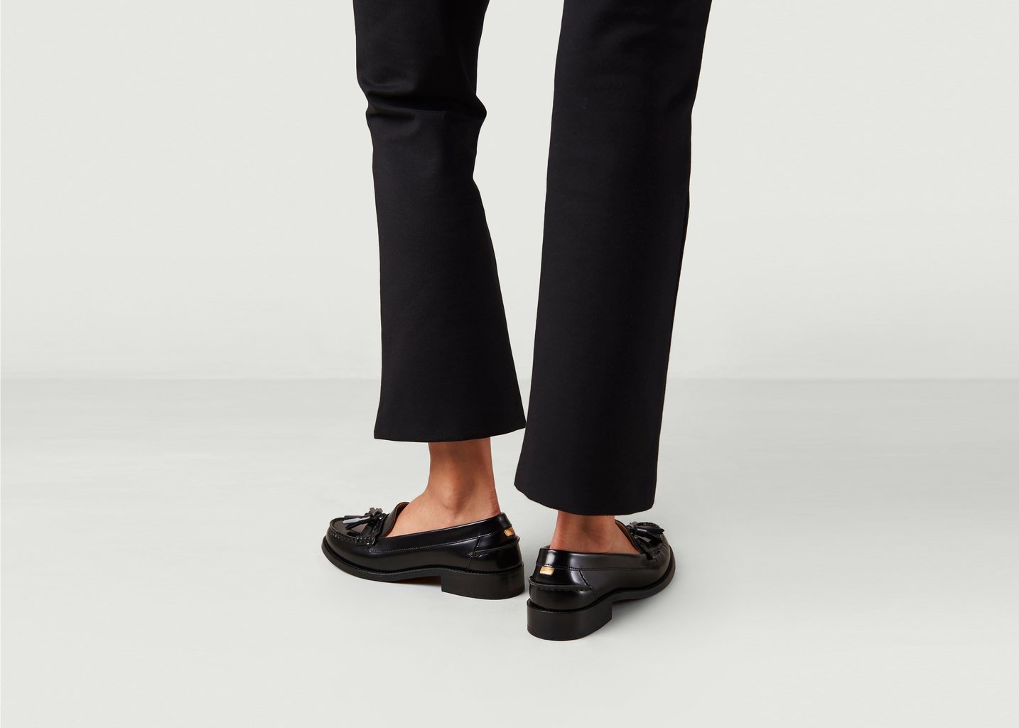 L'exception Mocassins Terrane Noir Alohas