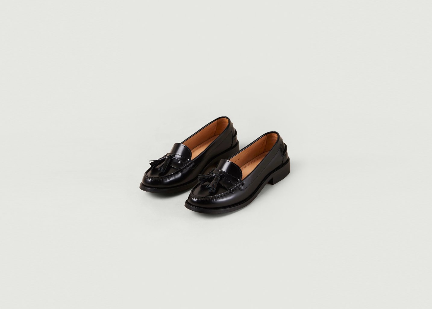 L'exception Mocassins Terrane Noir Alohas