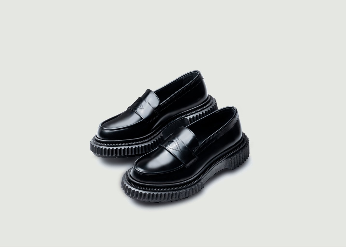 L'exception Mocassins Type 182 Noir Adieu
