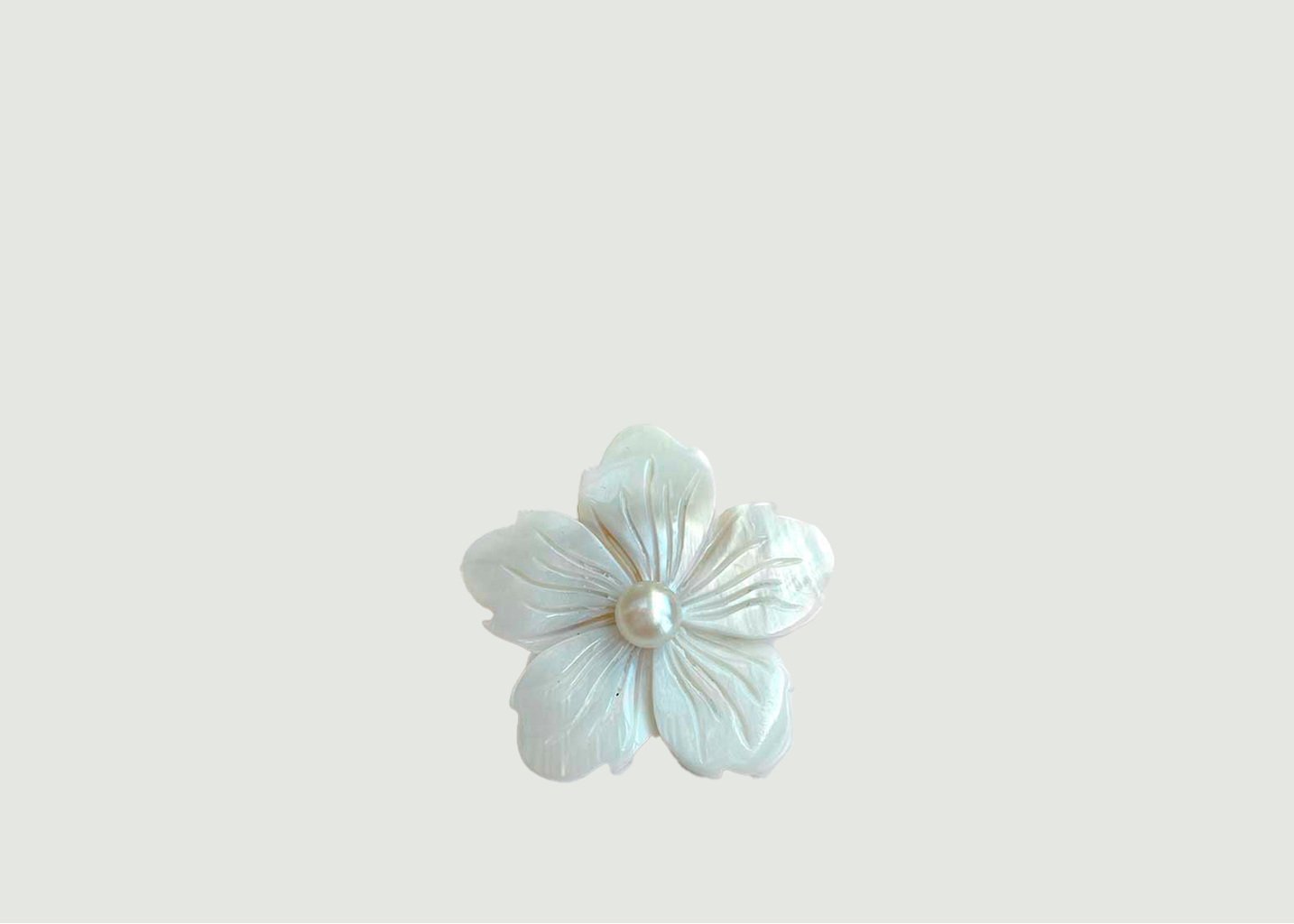 l'exception Mono boucle Tahiti Blanc LOE