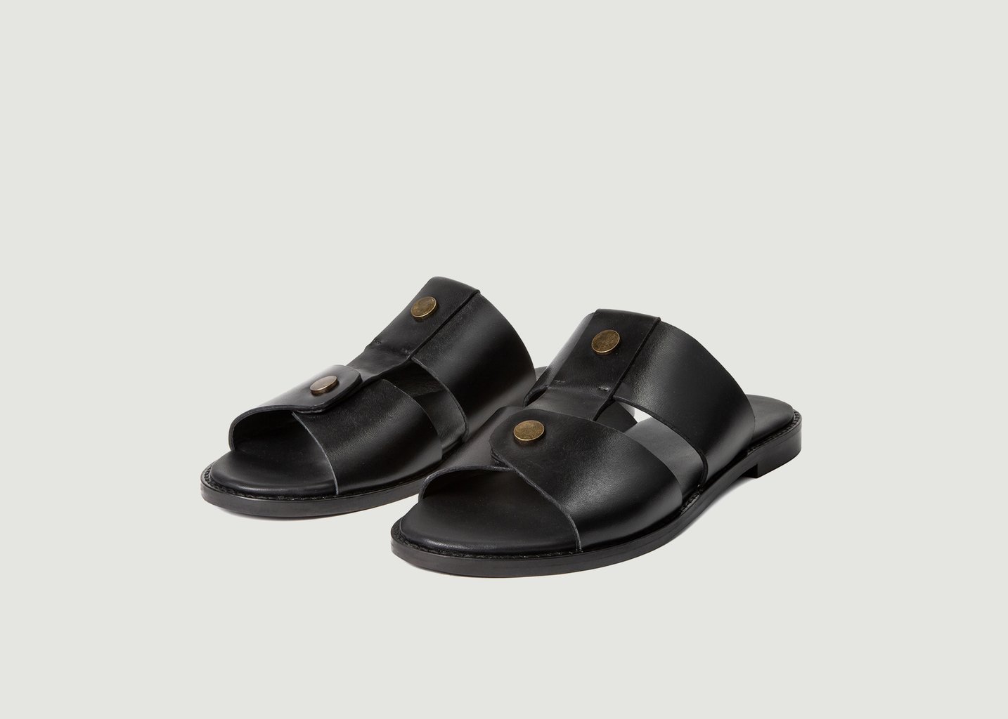 l'exception Mule Aponi Noir Hudson