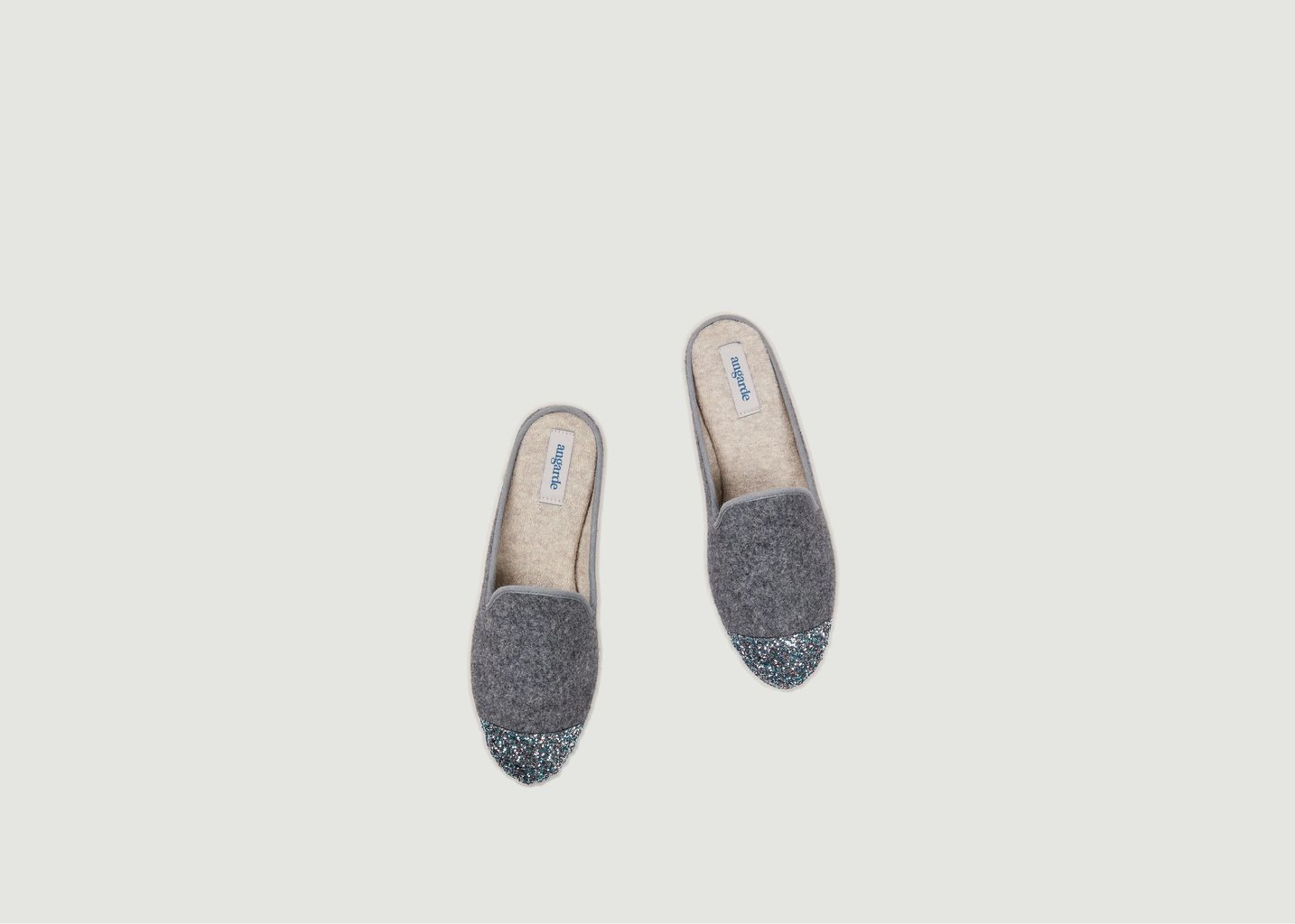 L'exception Mule En Laine Recyclée Gris Angarde