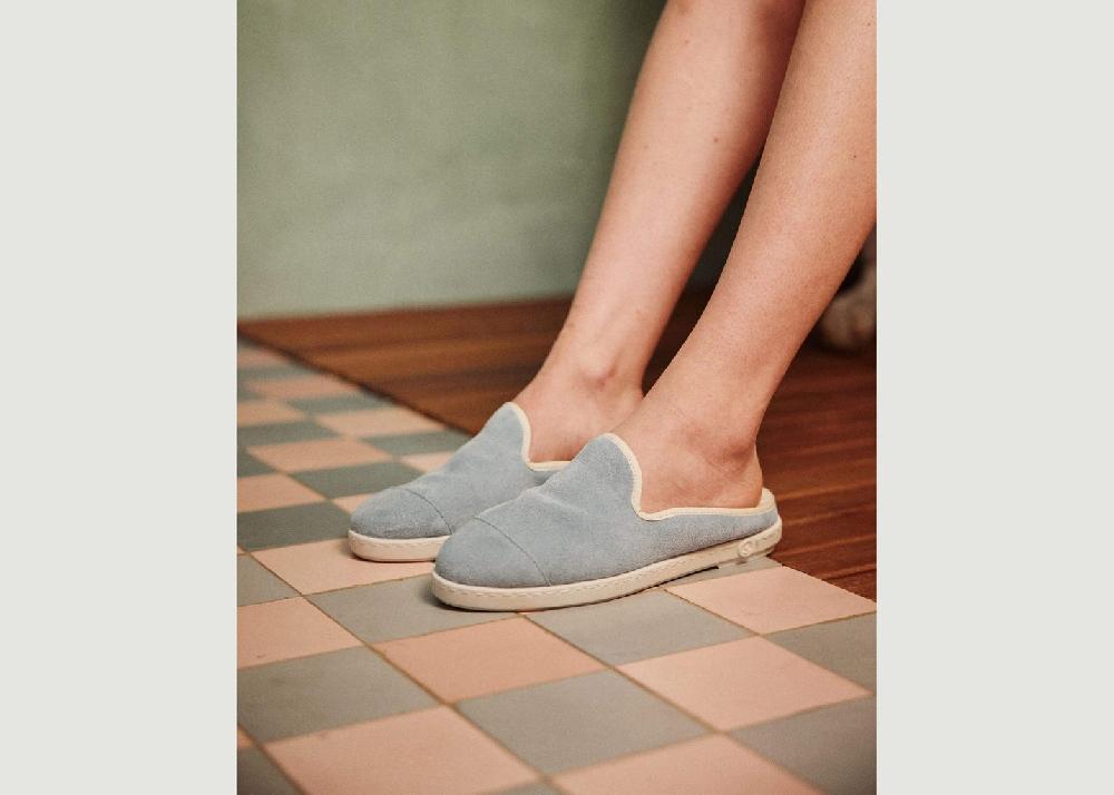 L'exception Mule Femme Bleu Clair Angarde