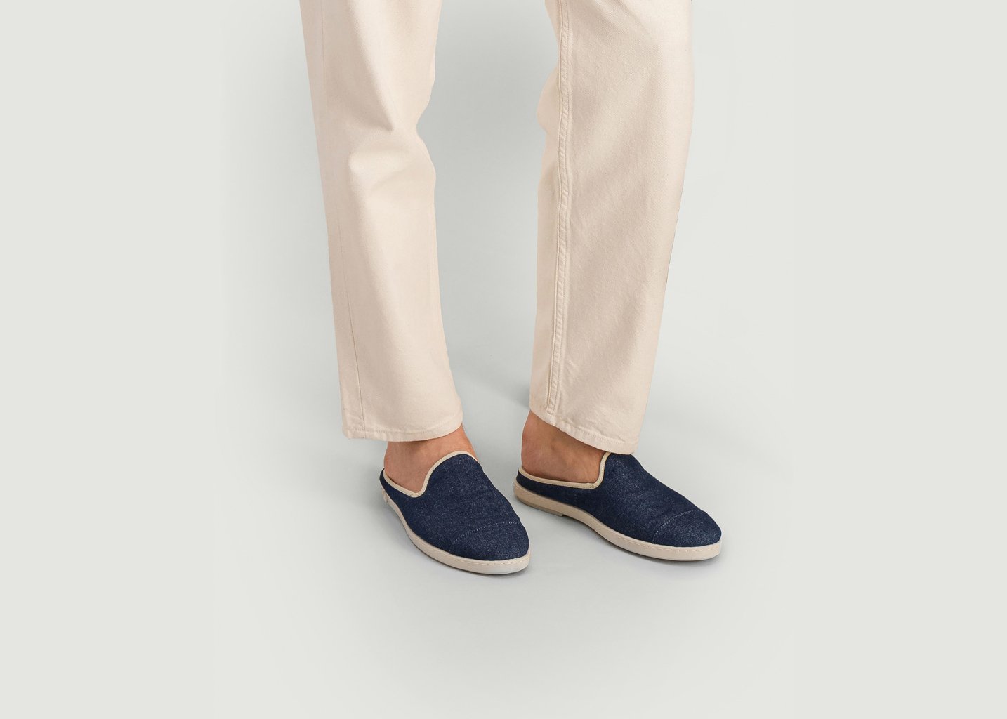 L'exception Mule Homme Denim Angarde