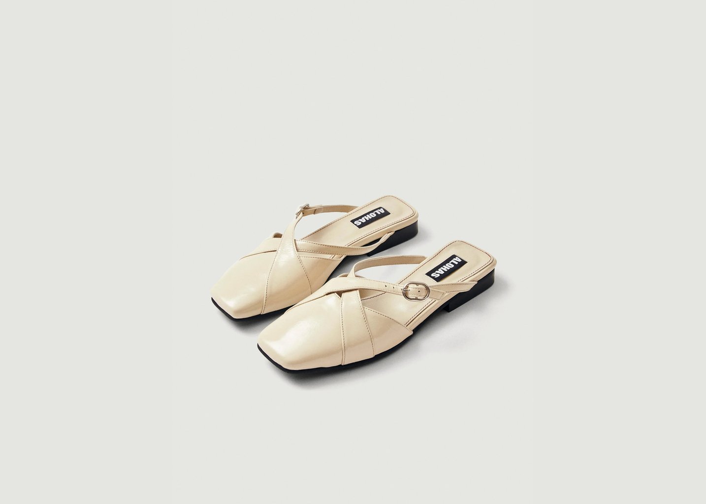 L'exception Mules Adria Onix Crème Alohas