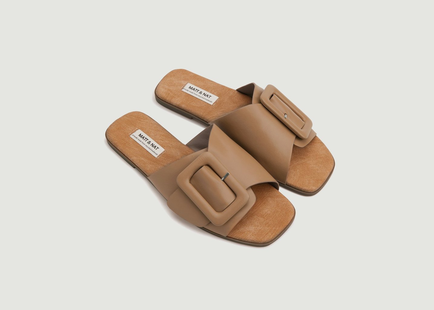 L'exception Mules Cyndie Caramel Matt & Nat