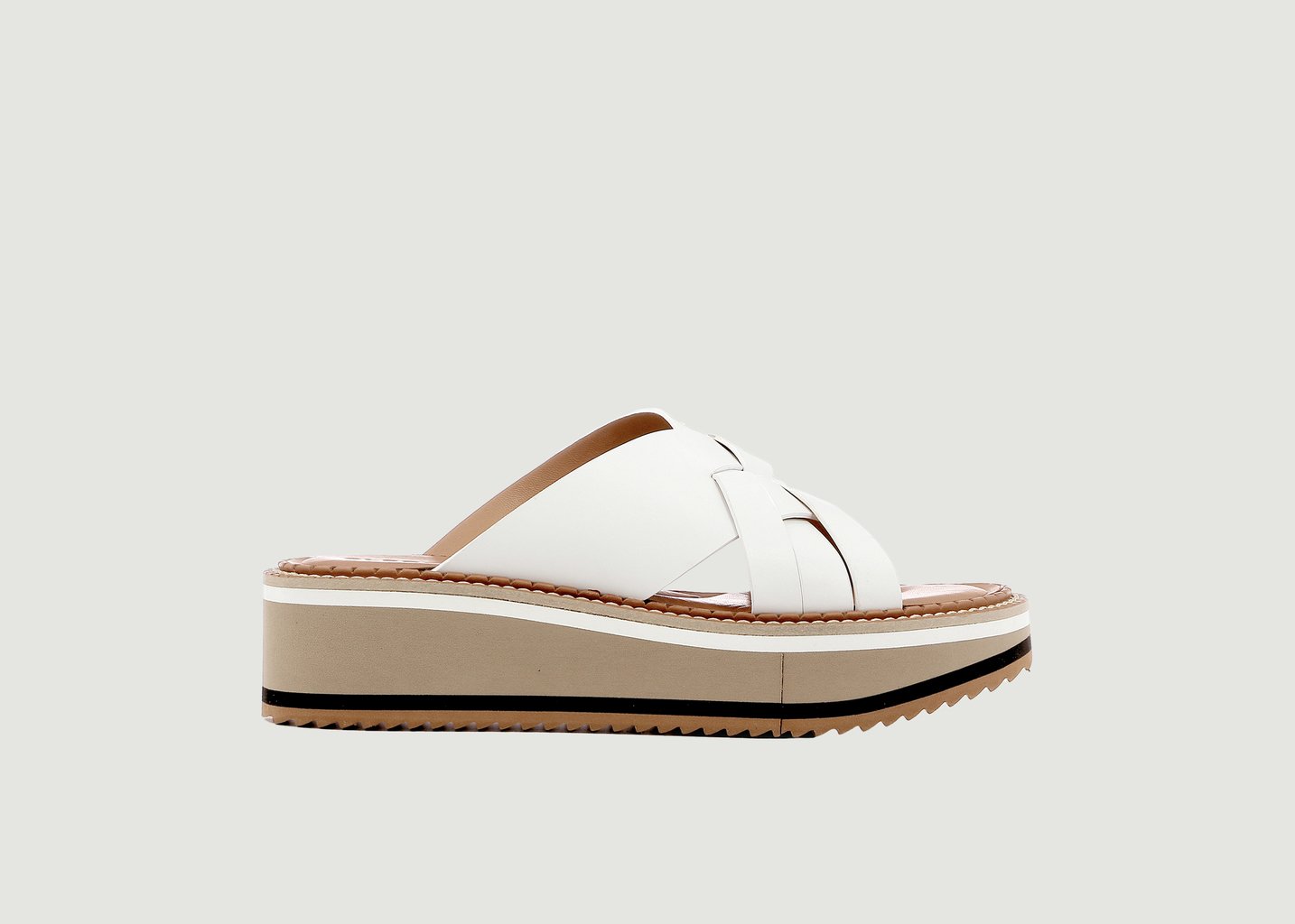 l'exception Mules Falone Naturel Clergerie