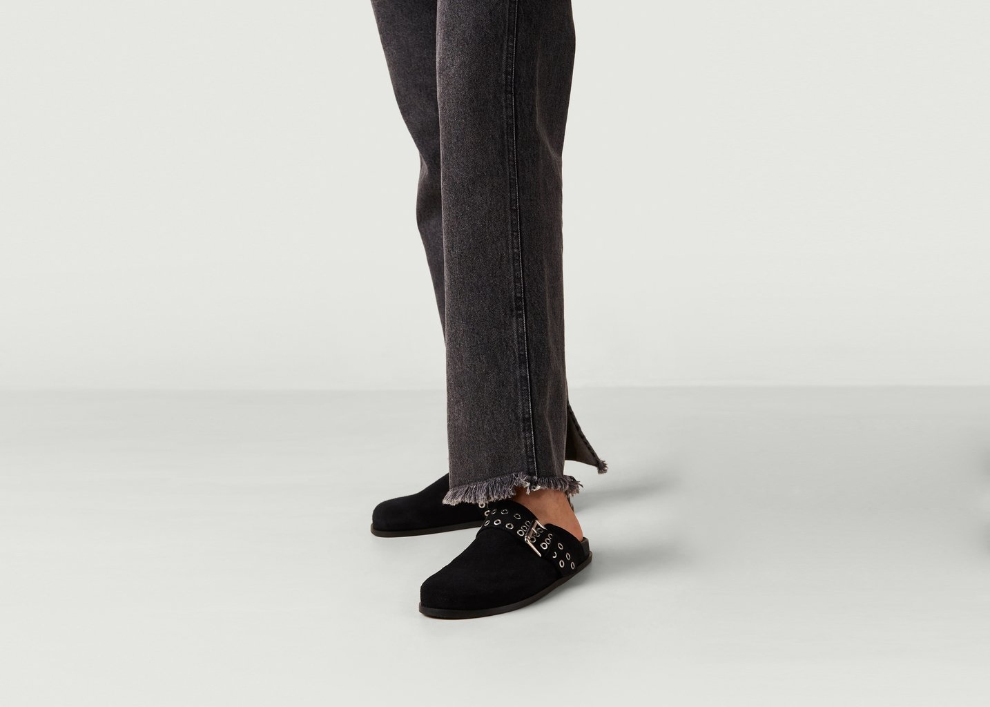 l'exception Mules Haila Noir Alohas