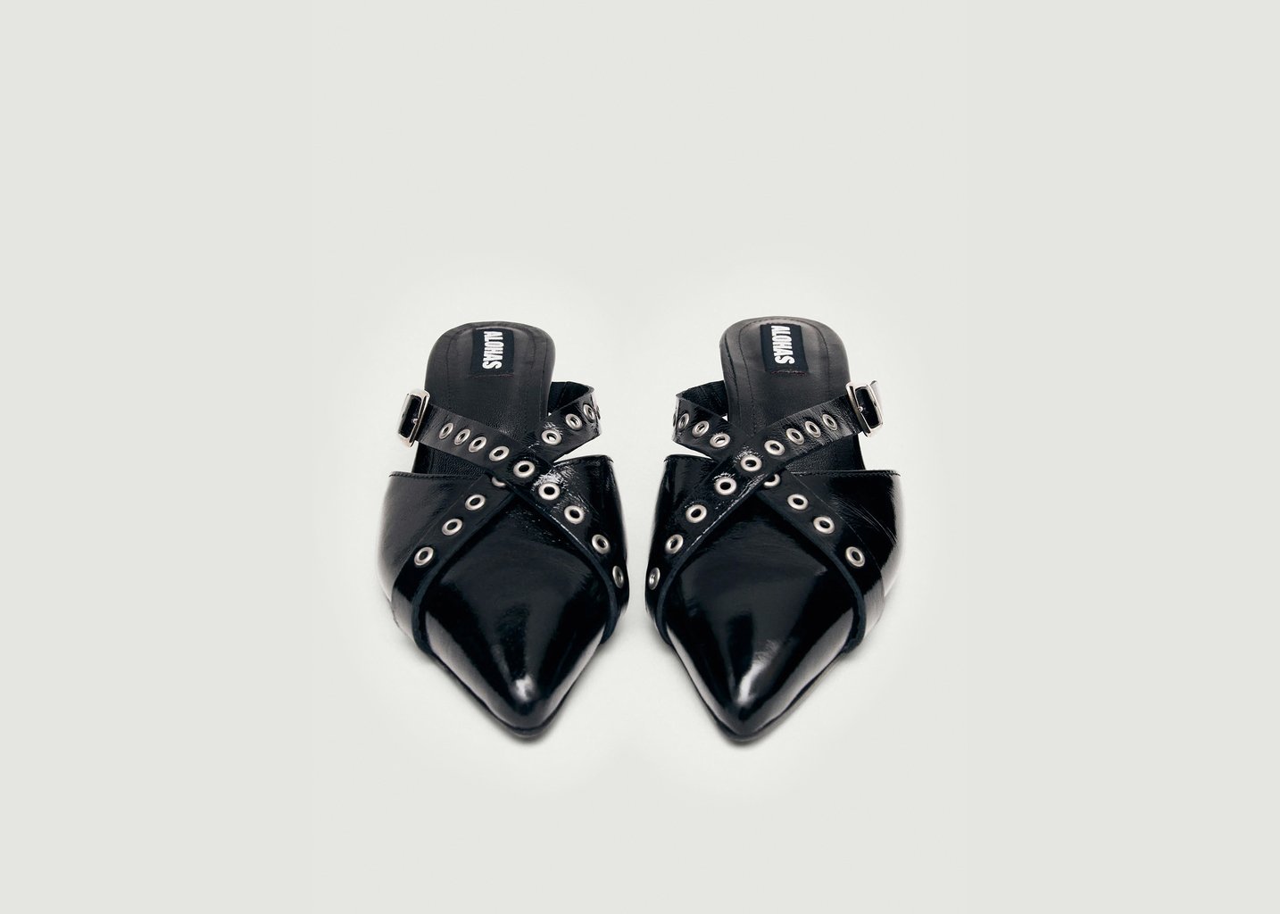 L'exception Mules Zyra Onix Noir Alohas