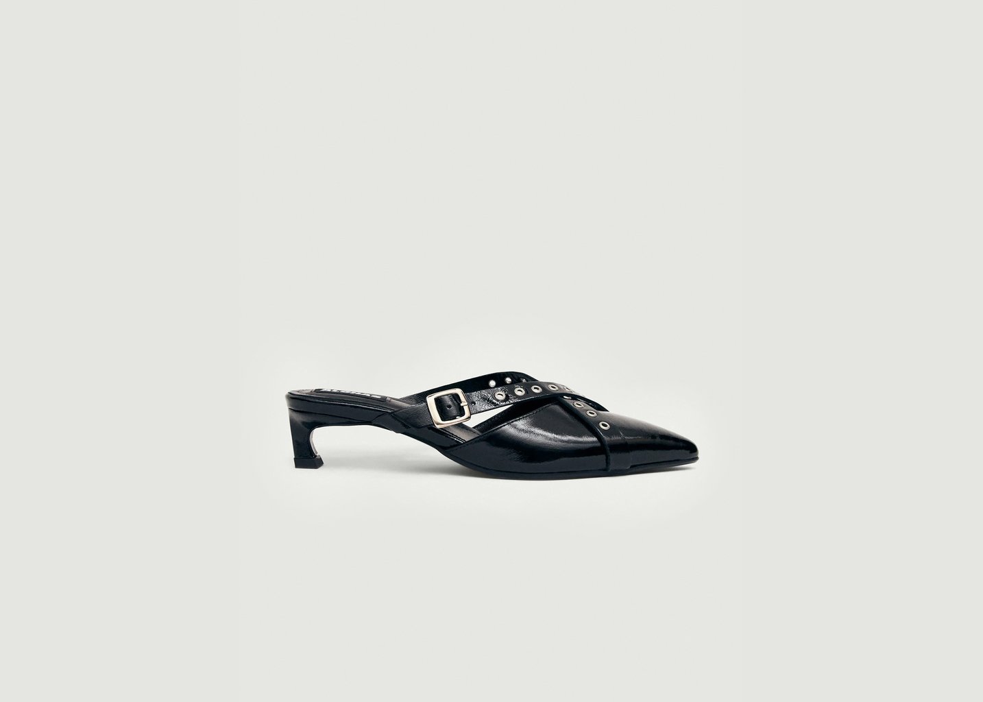 l'exception Mules Zyra Onix Noir Alohas
