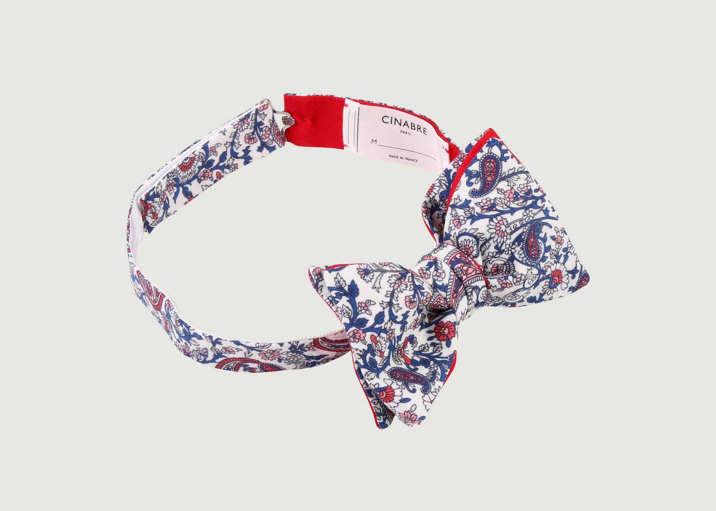 L'exception Nœud Papillon Paisley Bleu Cinabre