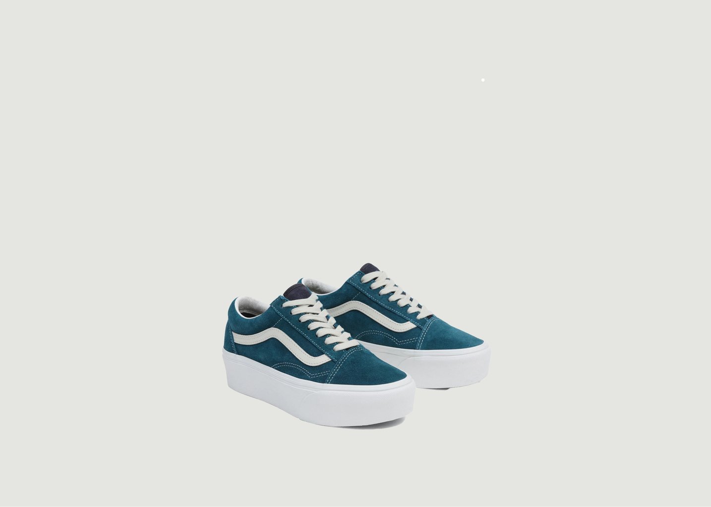 l'exception Old Skool Stackform Bleu Vans