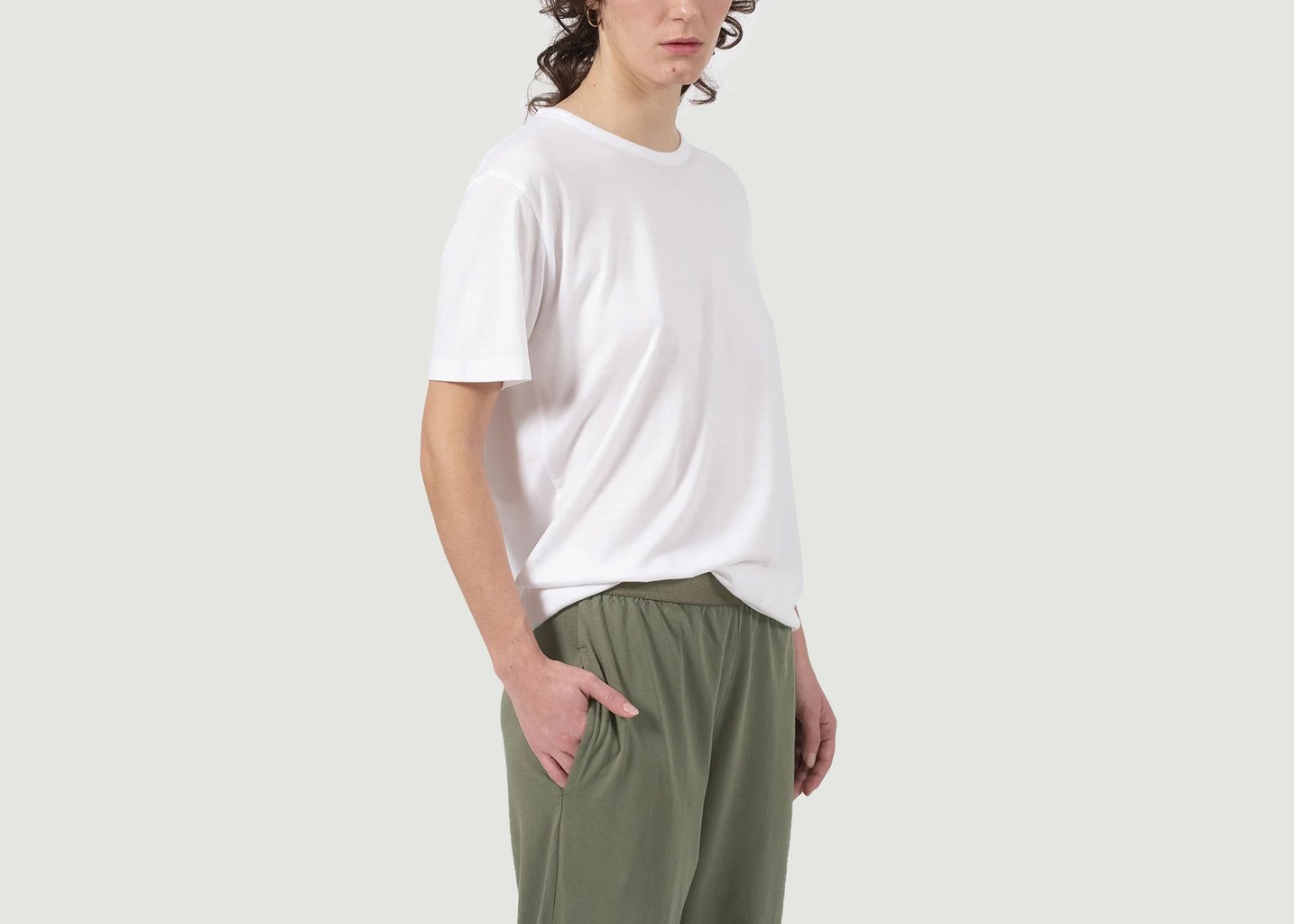 L'exception Pack 3 T Shirts Muse Blanc Talc Paris