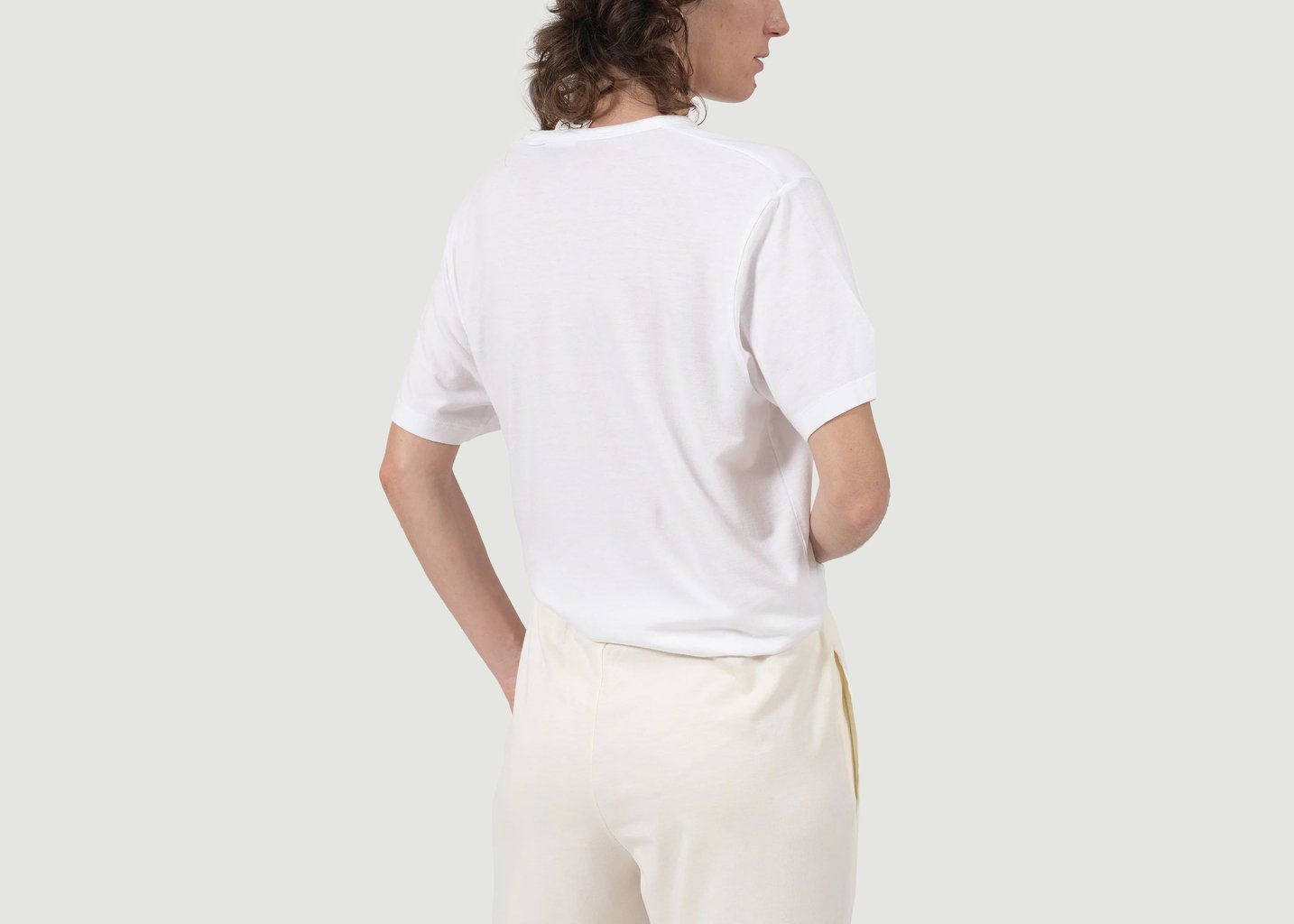L'exception Pack 3 T Shirts Muse Blanc Talc Paris