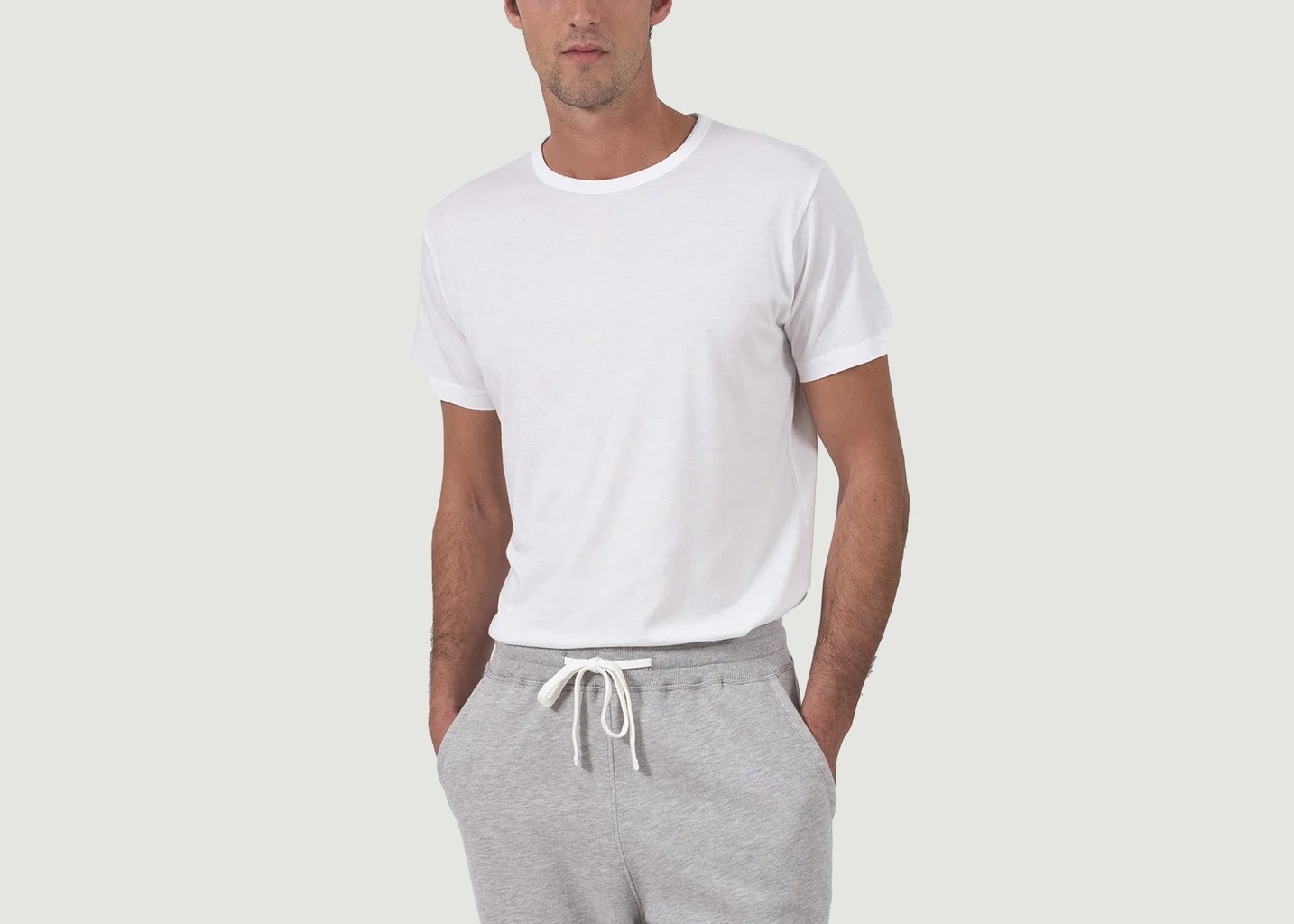l'exception Pack 3 T shirts Muse Blanc Talc Paris