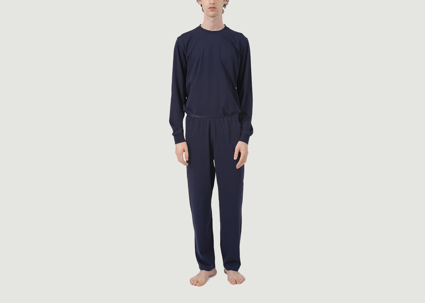 l'exception Pack Supima Bleu Marine Talc Paris