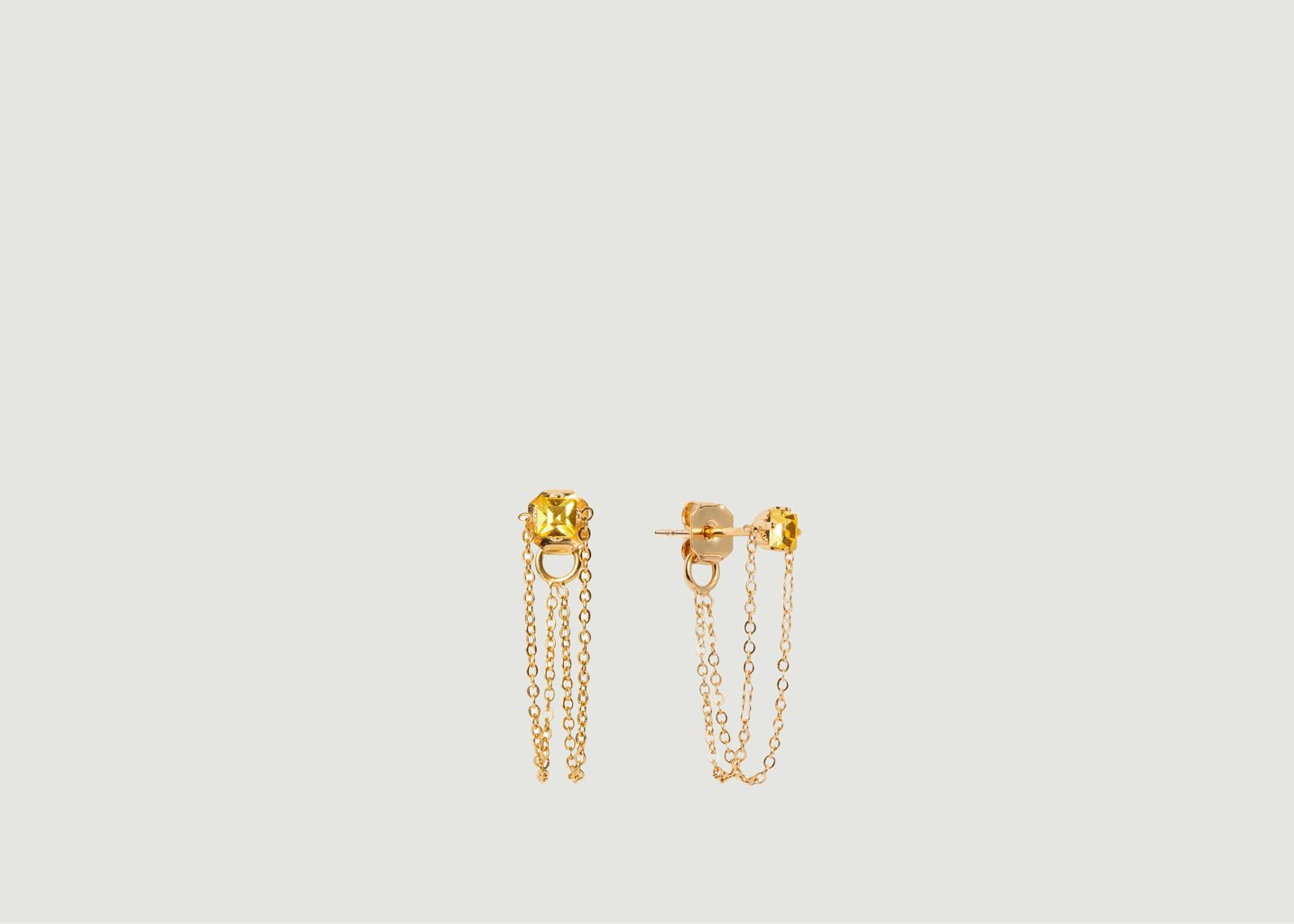 l'exception Paire de boucles Abel Or April Please