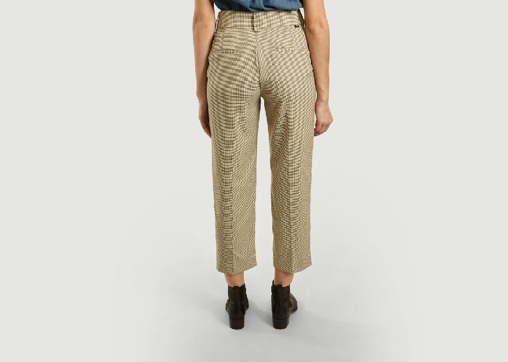 L'exception Pantalon 7/8e Liv Taupe Reiko